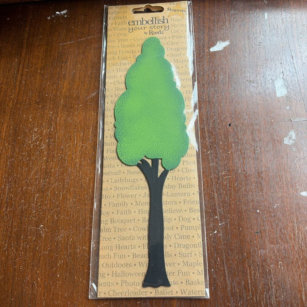 Embellish Your Story by Roeda Magnet #E00180 Green Tree Demdaco 2013